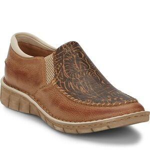 Tony Lama Women's Magdalena Casual Shoes in Natural Leather Sz 7.5